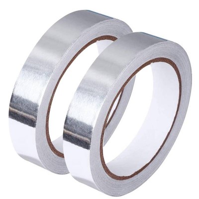 25mts Repair Tape  High Temperature Flame Sliver Aluminum Foil Tape